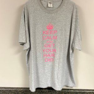 keep calm Gildan tee shirt xl 16